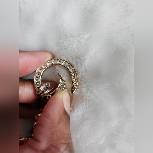 Colorful Beaded Purse Charm with Floral Pendant Bag Charm Chain - Picture 6 of 7